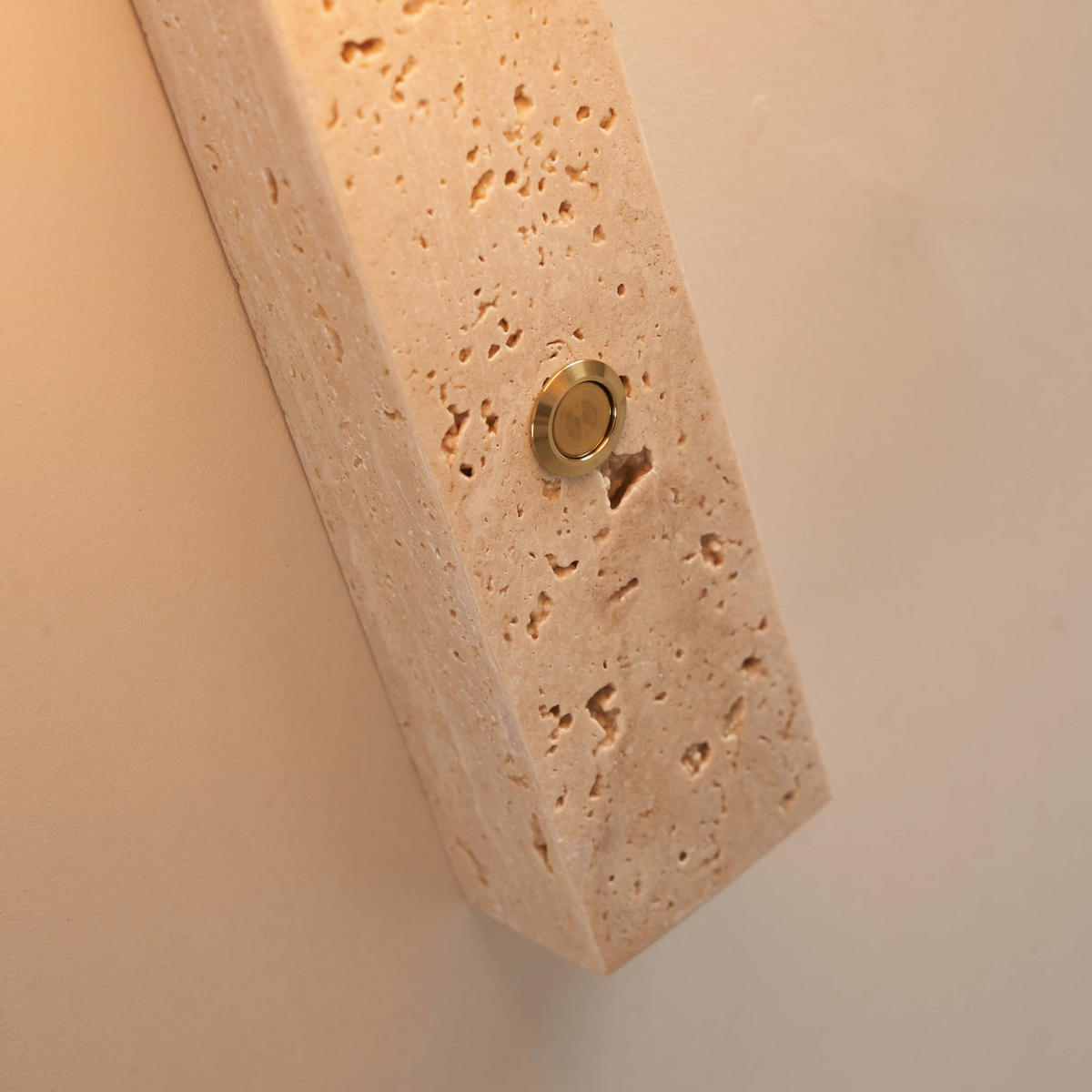 WANDLEUCHTE Lira, Beige, weiß und Messing, 30cm - Beige, Glas (12/30/14.5cm) - KOSILUM