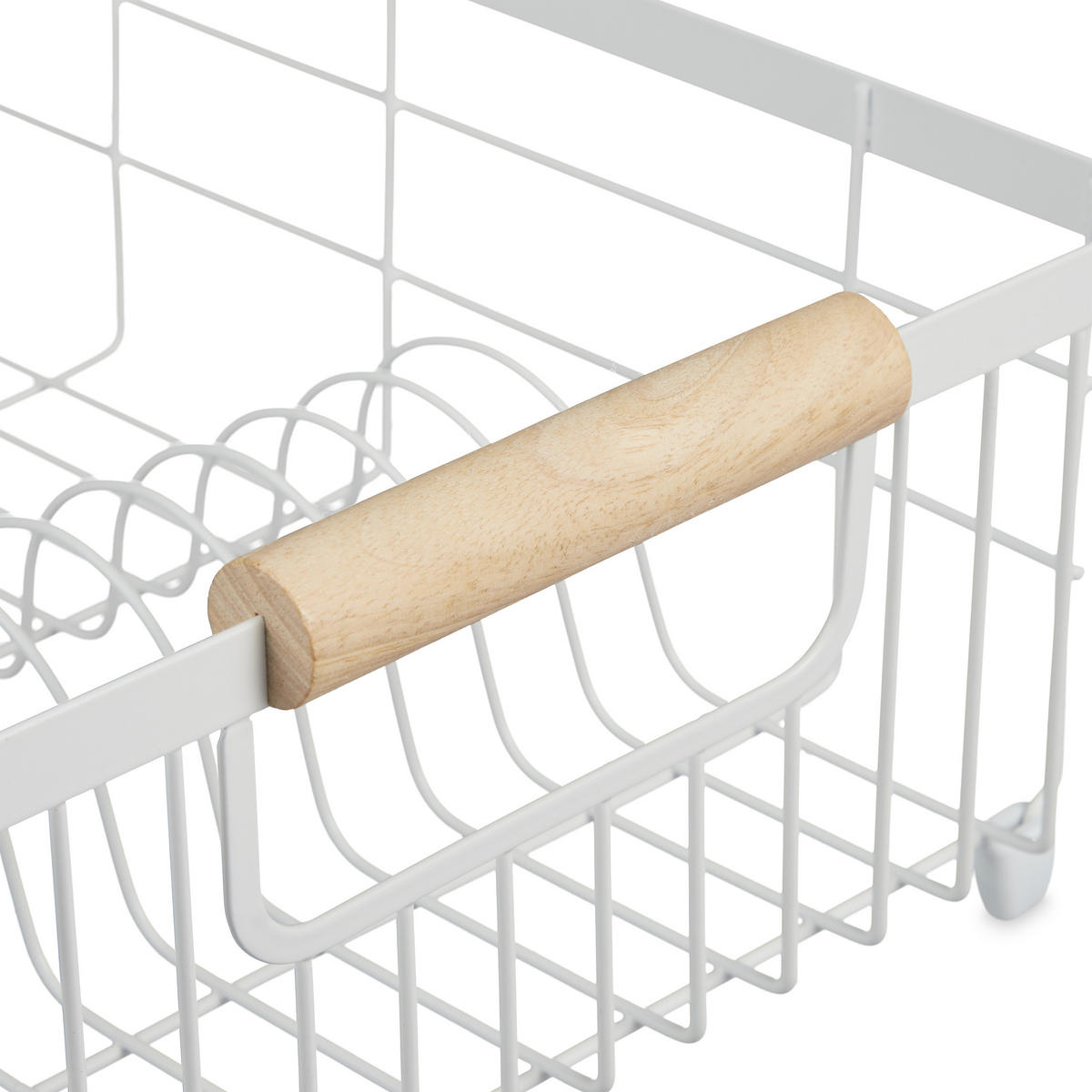 ABTROPFGESTELL - Weiß, Holz/Kunststoff (42/15.5/31cm) - Relaxdays