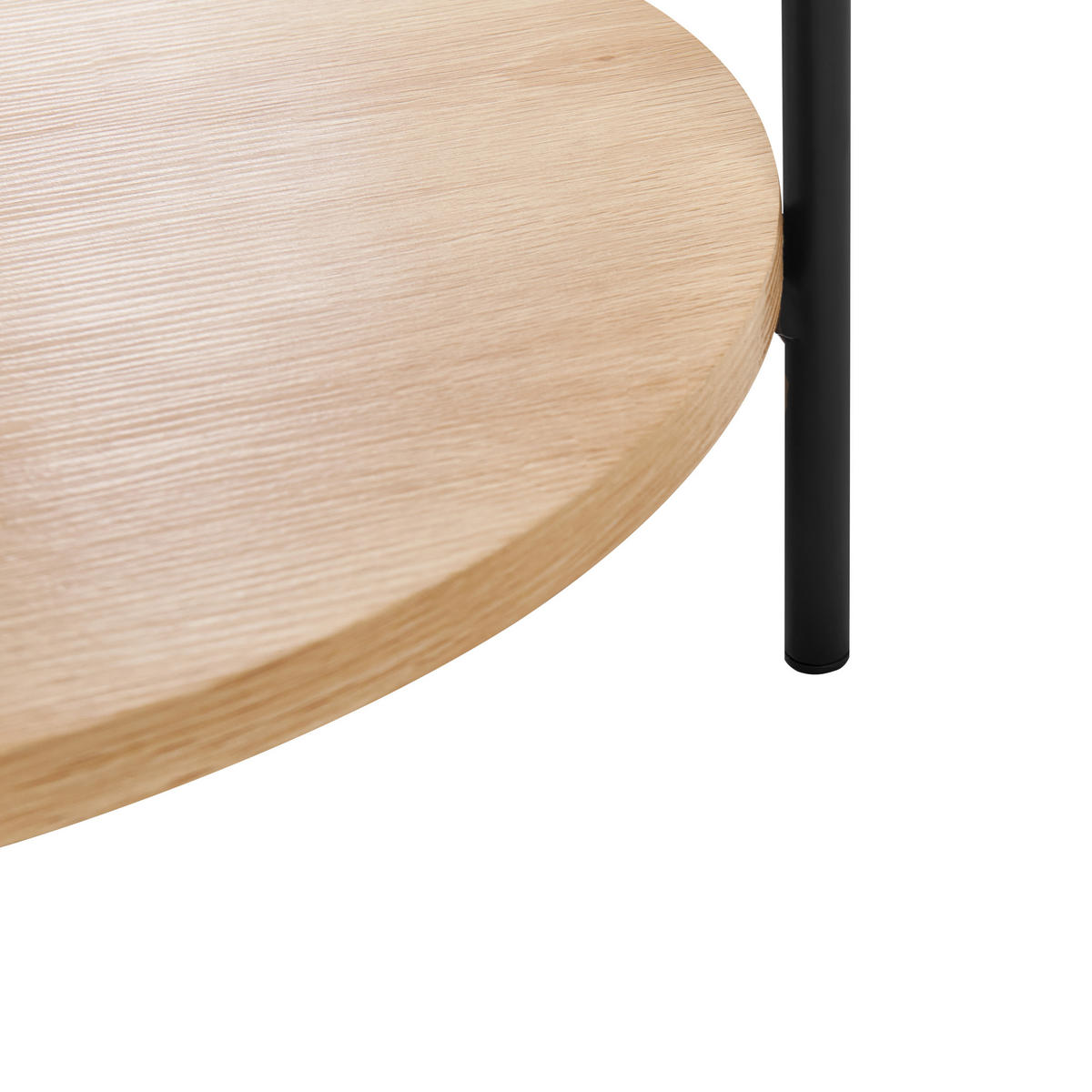 COUCHTISCH Braun Lander - Schwarz/Braun, Holzwerkstoff (78/78/40cm) - Beliani