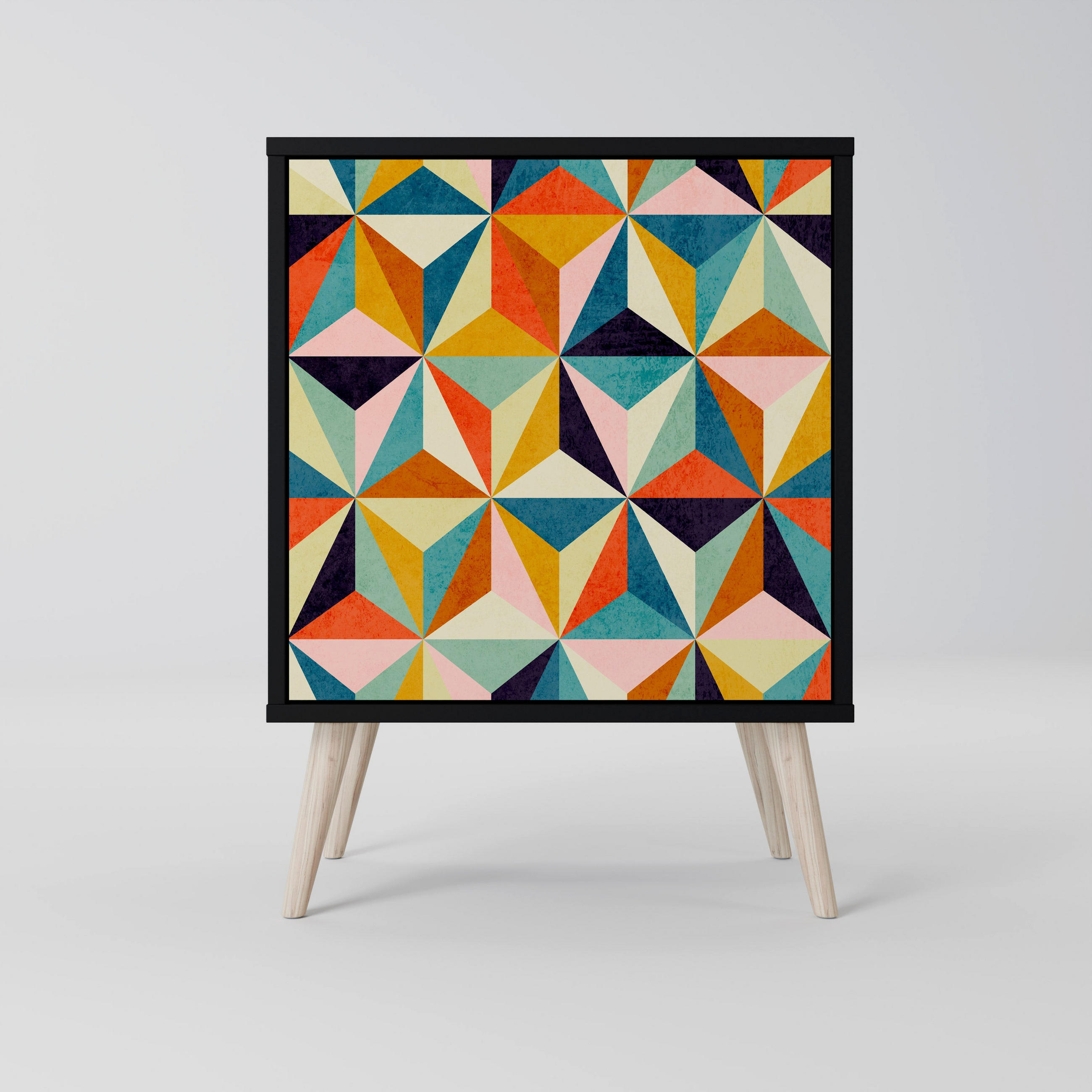 SpaceRebels Sideboard Schwarz 57.5x77.5x42 cm