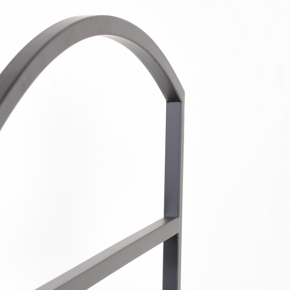 KLEIDERSTÄNDER Friso Schwarz - Schwarz, Metall (50/110/21cm) - LOFT42