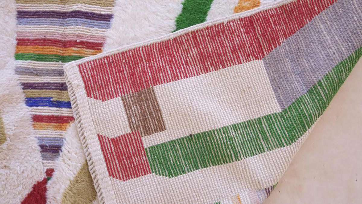 BERBERTEPPICH aus reiner Wolle 247x 341 cm - Multicolor, Naturmaterialien (247/341cm) - AFK Living