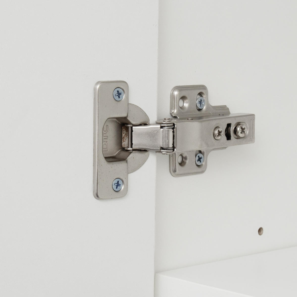 VITRINE LED-Schrank mit 2 Türen,Buffetschrank,Weiß - Weiß, Holz (59.5/182/35cm) - LVHOM