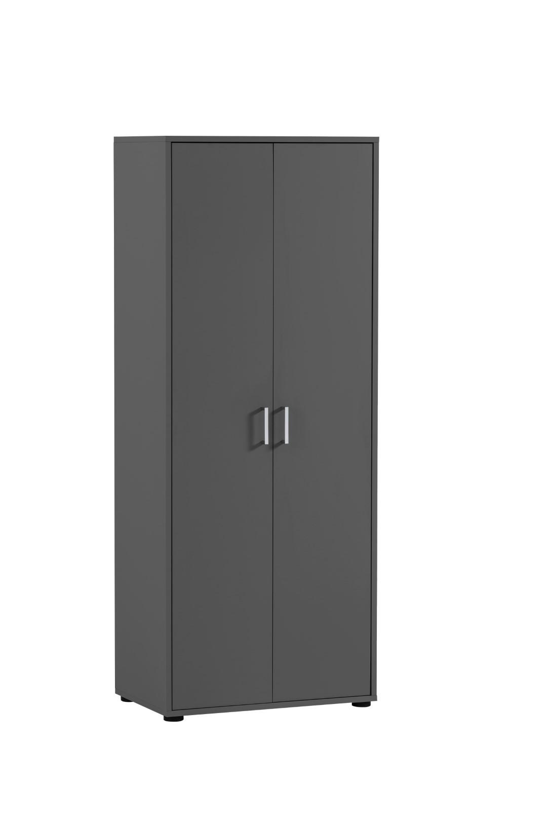 AKTENSCHRANK Fox Tall 164x65x41 cm 2 Flügeltüren Anthrazit - Anthrazit, Holz (65/164/41cm) - PROREGAL
