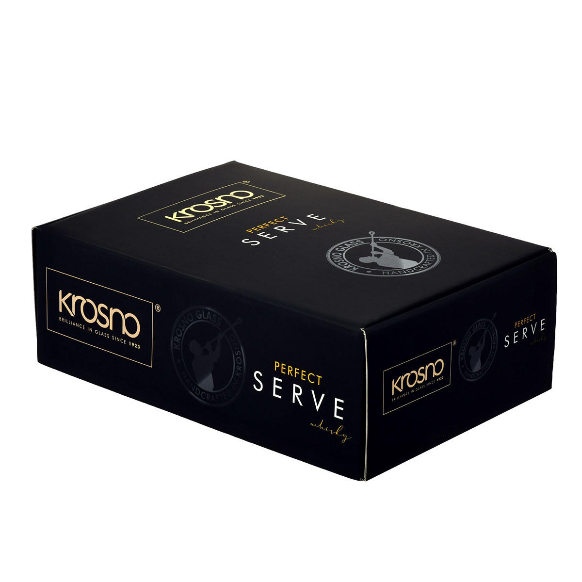 WHISKYGLÄSER Perfect Serve, 2er-Set, 300 ml, Handgemacht - Transparent, Glas (0.3L) - Krosno Glass