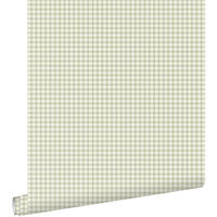 TAPETE Karomuster 50 x 900 cm - Grün, Papier (50/900cm) - ESTAhome