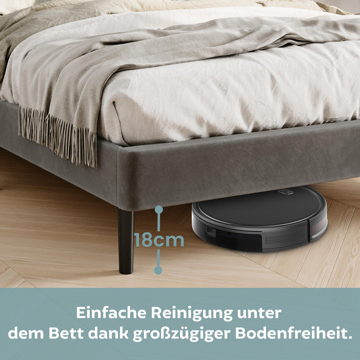 POLSTERBETT 160x200 cm Grau samt - Grau, Textil (160/200cm) - Home Collective