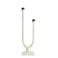 LAMPENFUSS Gavi Weiß Ø20/65 cm - Weiß, Metall (20/11/65cm) - Light & Living