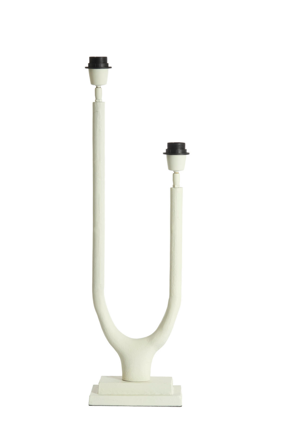 LAMPENFUSS Gavi Weiß Ø20/65 cm - Weiß, Metall (20/11/65cm) - Light & Living