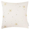 ZIERKISSENHÜLLE Sparkling Stars offwhite 38x38cm - Weiß, Textil (38/38cm) - Tom Tailor