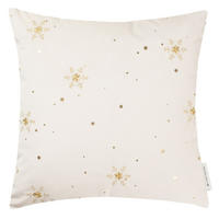 ZIERKISSENHÜLLE Sparkling Stars offwhite 38x38cm - Weiß, Textil (38/38cm) - Tom Tailor