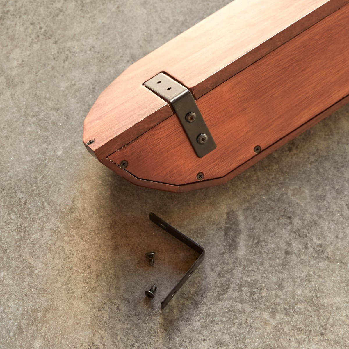 BADREGAL Jade Braun aus Palisander - Braun, Holz (61/14/13cm) - Tikamoon