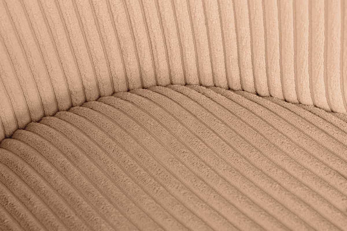 STUHL LYON Cord Rosa 75 cm - Schwarz/Rosa, Textil/Metall (54/75/58cm) - riess-ambiente