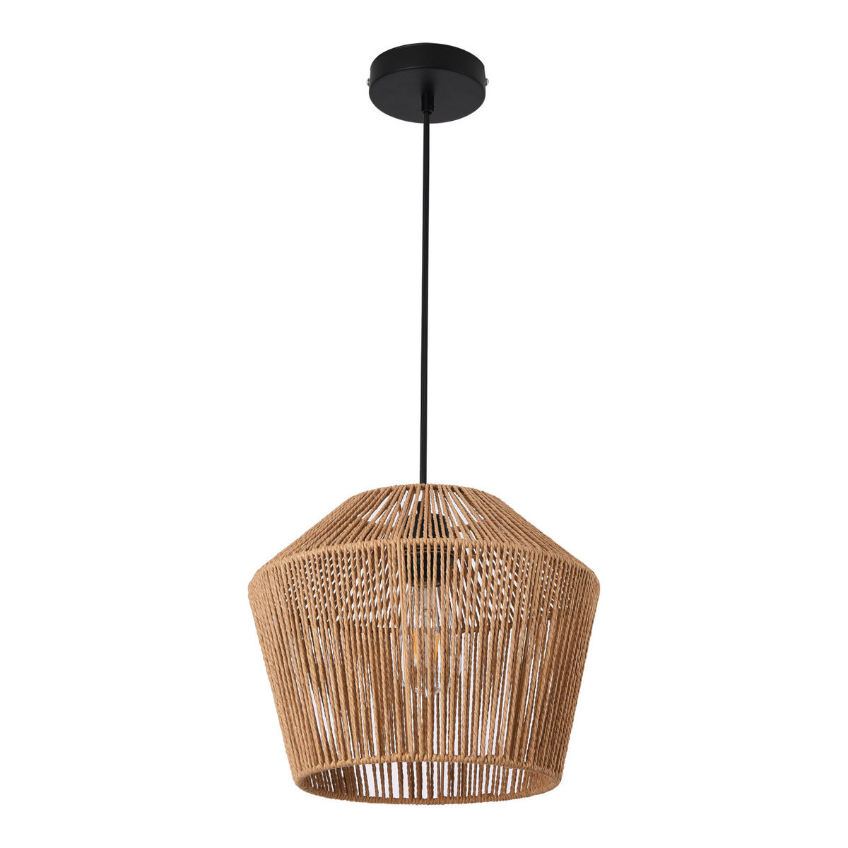 HÄNGELEUCHTE Sela - Beige, Metall (33/33/158cm) - lux.pro