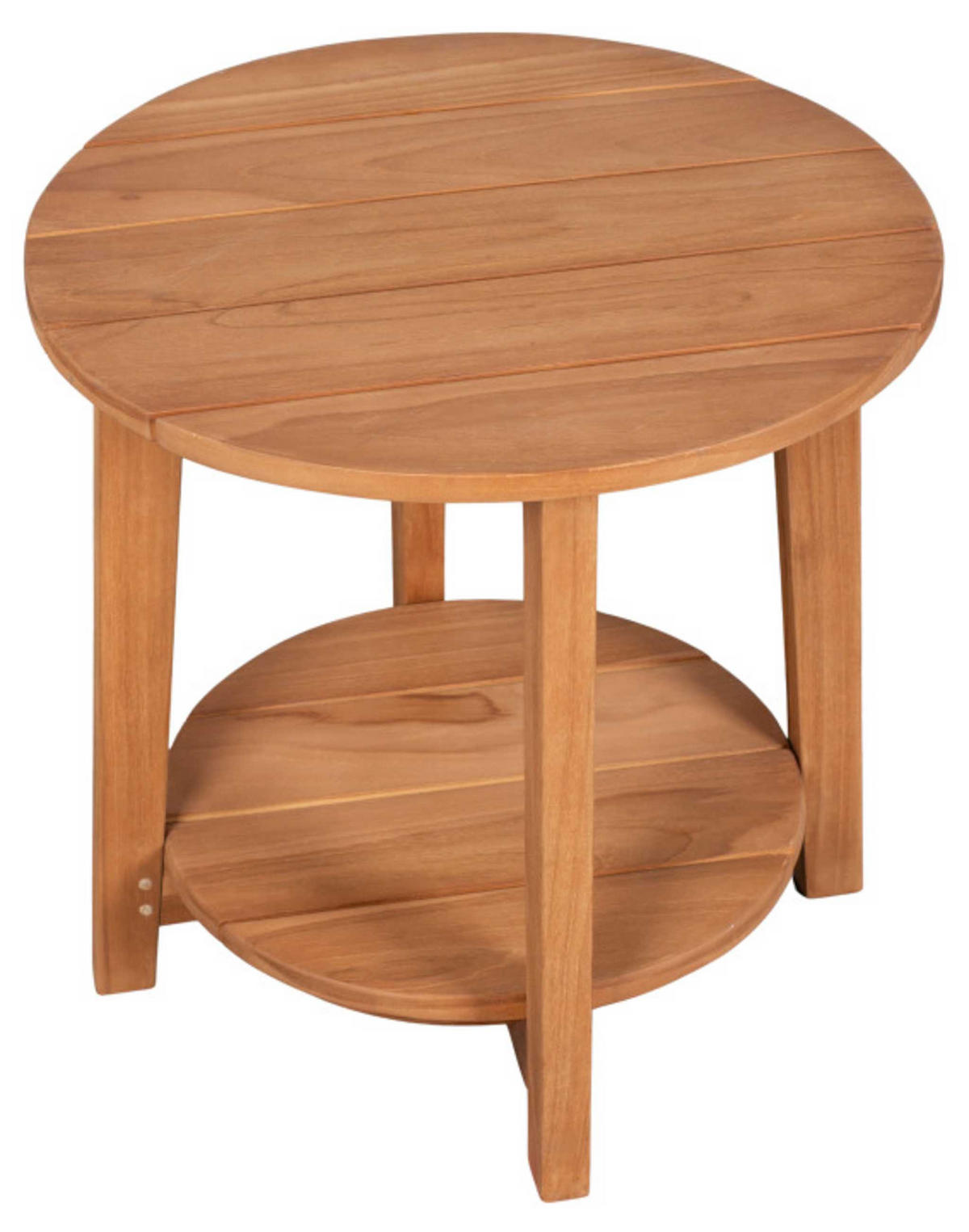 BEISTELLTISCH Milton - Naturfarben, Holz (50/50/50cm) - Mr. Deko