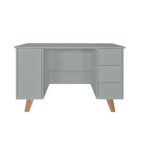 KINDERSCHREIBTISCH Zara - Grau, Holzwerkstoff (123.4/76/60cm) - RAUMHIRSCH FURNITURE