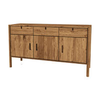 KOMMODE INA Wildeiche - Alteiche, Holz (142/79/46cm) - byoak