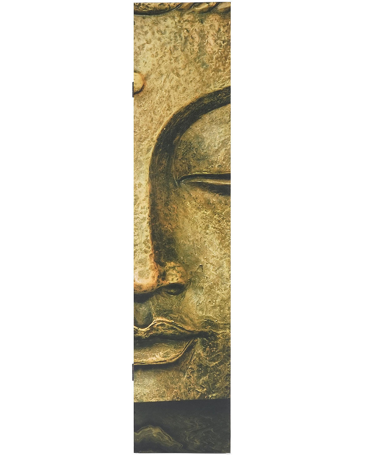 FOTO-PARAVENT ORIENTAL Schwarz, Gold - Goldfarben/Schwarz, Holz (200/180/2cm) - MCW