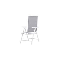 RELAXSESSEL BREAK Grau 55x62x108 cm - Grau, Metall (55/108/62cm) - FURNLUX
