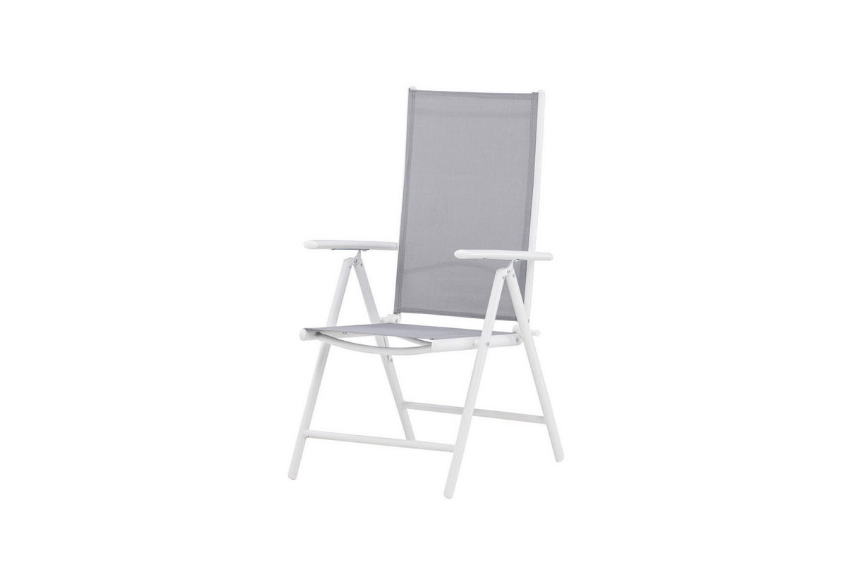 RELAXSESSEL BREAK Grau 55x62x108 cm - Grau, Metall (55/108/62cm) - FURNLUX