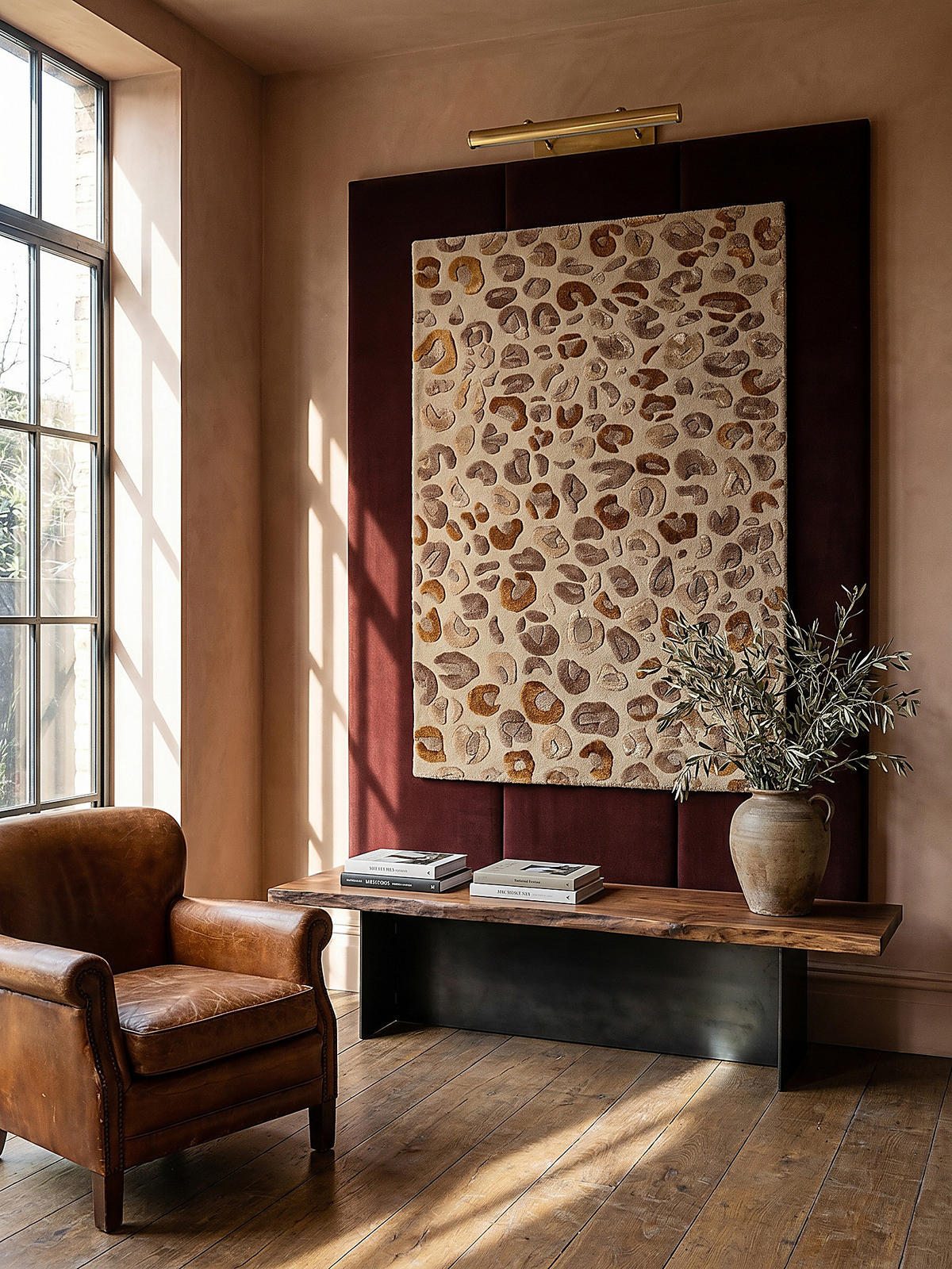 KURZFLORTEPPICH SABLE, mit Tier-Motiv, Natur, 200 x 300 cm - Beige, Textil (200/300cm) - KADIMA DESIGN