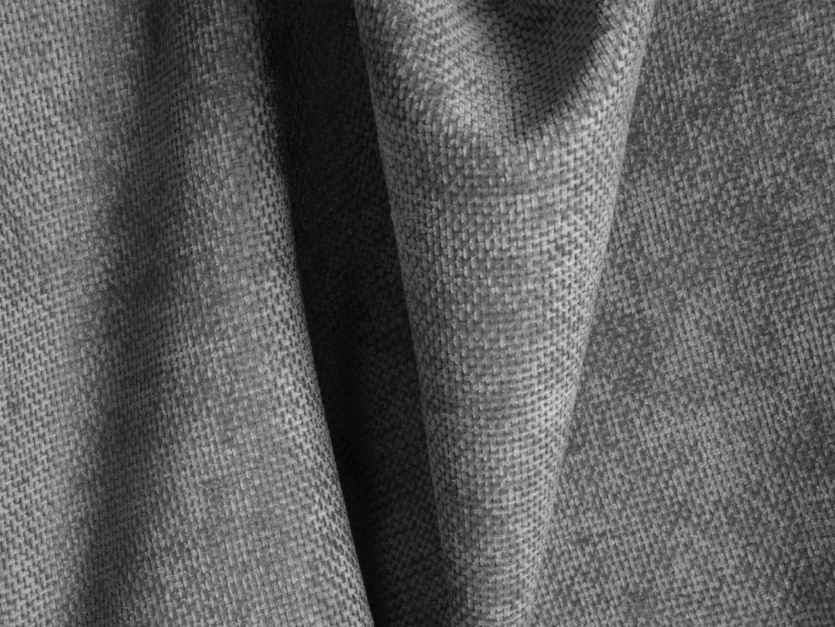 SOFA Koge aus Chenille-Stoff hellgrau 3 Sitzplätze - Hellgrau, Textil (95/70/210cm) - Cosmopolitan Design