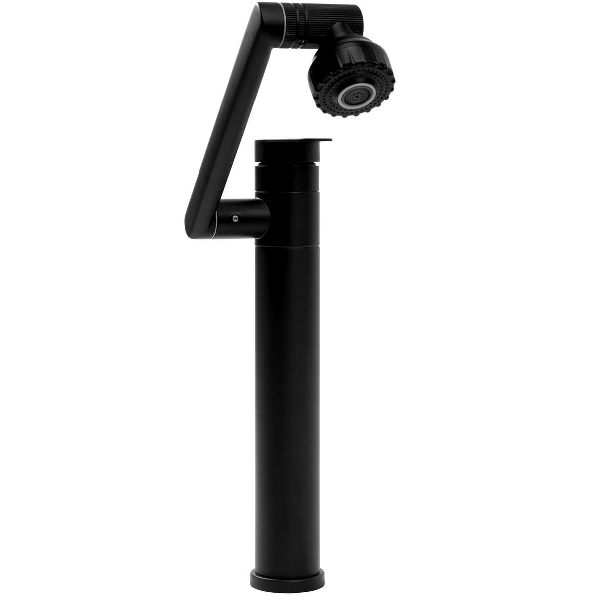 WASCHBECKENARMATUR Rea Paco Black High - Schwarz, Metall (9.5/31/21cm) - REA