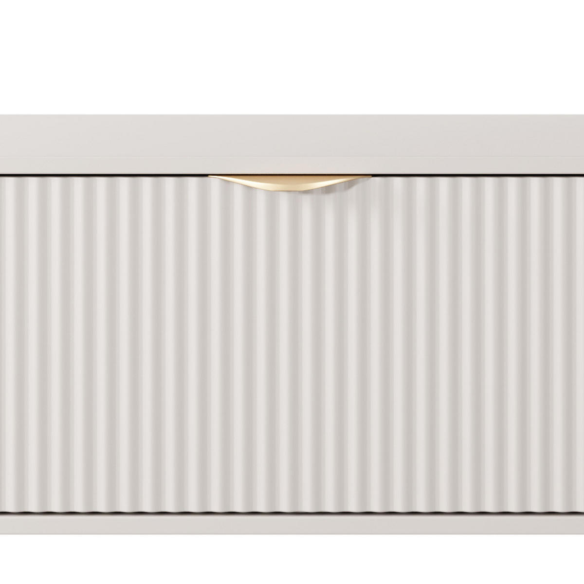 WOHNWAND Lante beige 2-teilig - Beige, Holz/Holzwerkstoff (251/194/38cm) - Feldmann-Wohnen