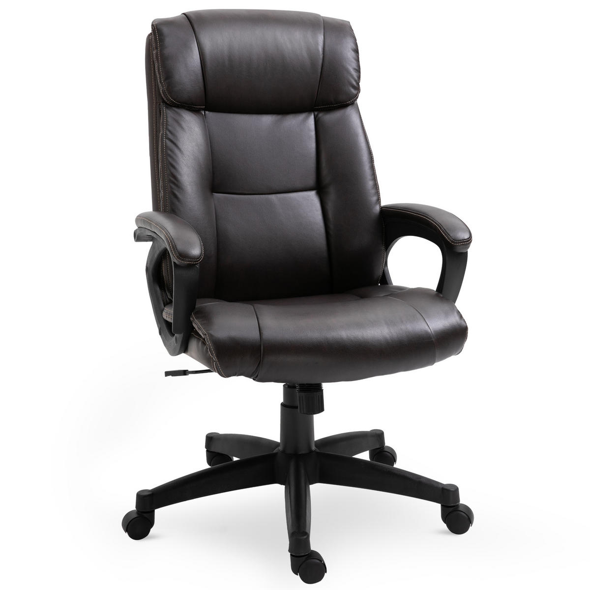 CHEFSESSEL DE-11873 mit Wippfunktion & höhenverstellbar Schokolade - Braun, Metall (73/115/64cm) - ComfortXL