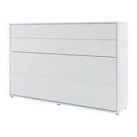 SCHRANKBETT Bed-Concept BC-05 120x200 - Weiß/Grau, Holz/Holzwerkstoff (120/200cm) - MIRJAN24