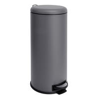 MÜLLEIMER T30 - Grau, Metall (31/64/31cm) - SVITA