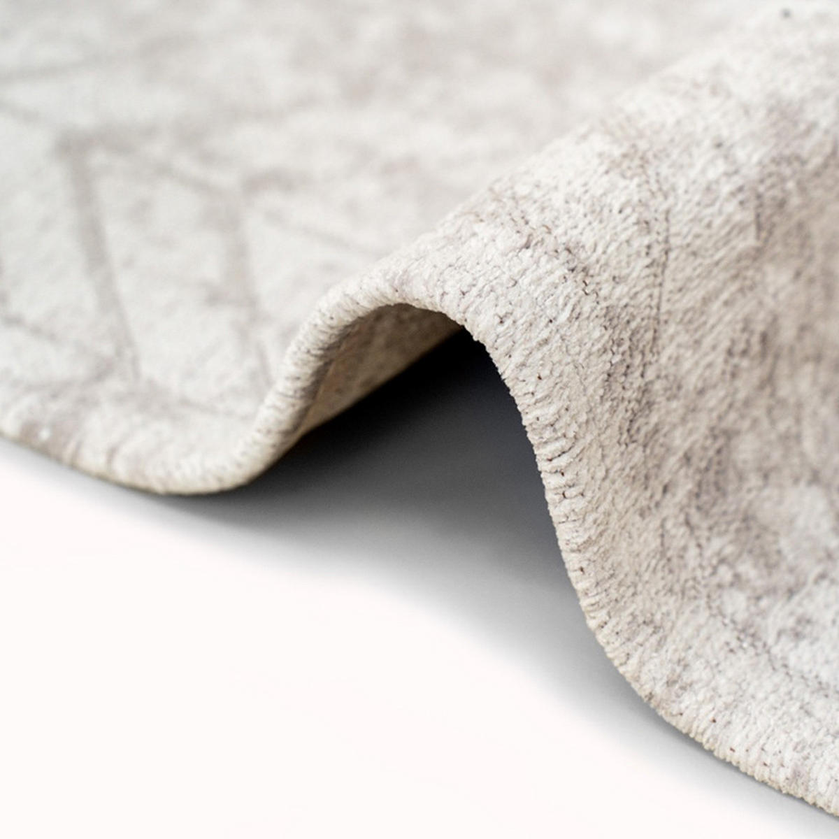 TEPPICH White Plains Mad Men Jacob's Ladder 80/250 cm - Grau, Kunststoff/Textil (80/250cm) - Louis De Poortere