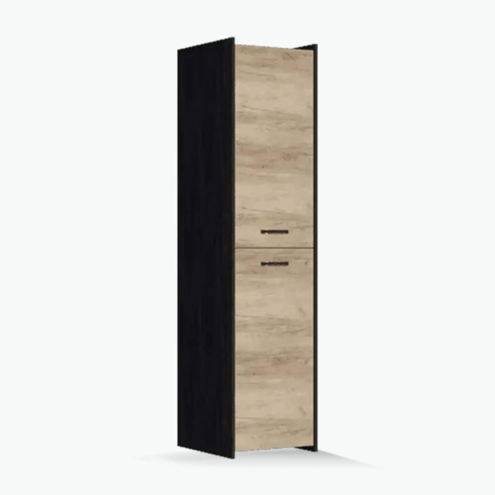 imoebel24 Kleiderschrank Eiche 40x200x52 cm