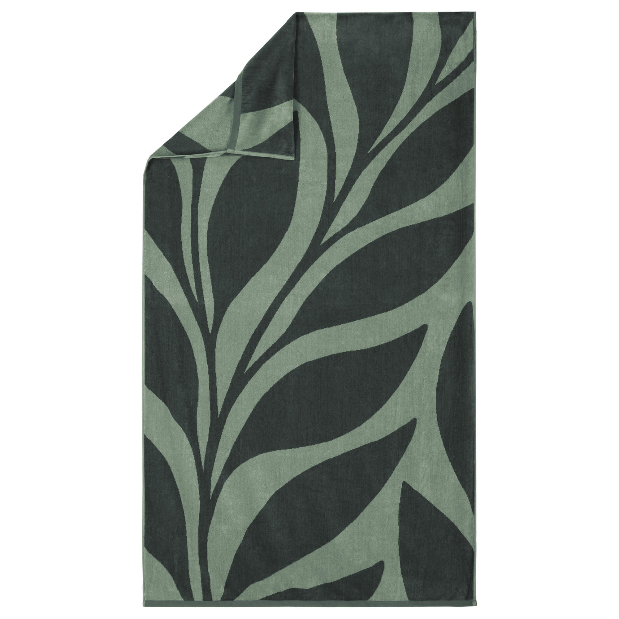 STRANDTÜCHER OCEAN LEAF SAGE - 0002 - Grün, Textil (100/180cm) - Vossen