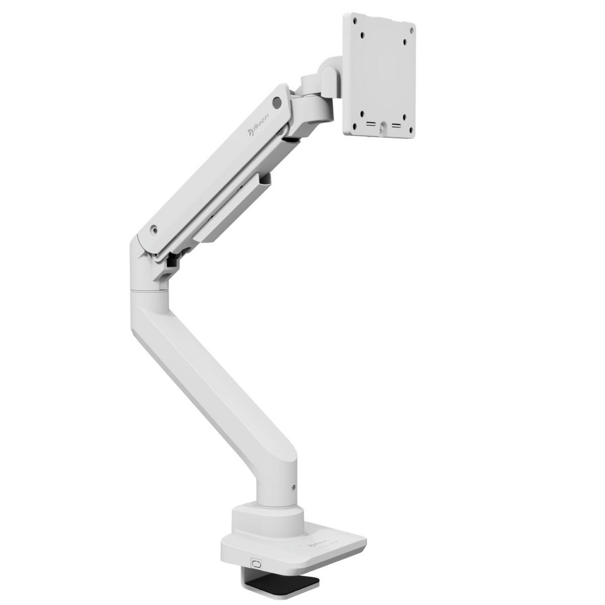 MONITORARM Alzare Neo Single Pro Weiß - Weiß, Metall (53/10/50cm) - Arozzi