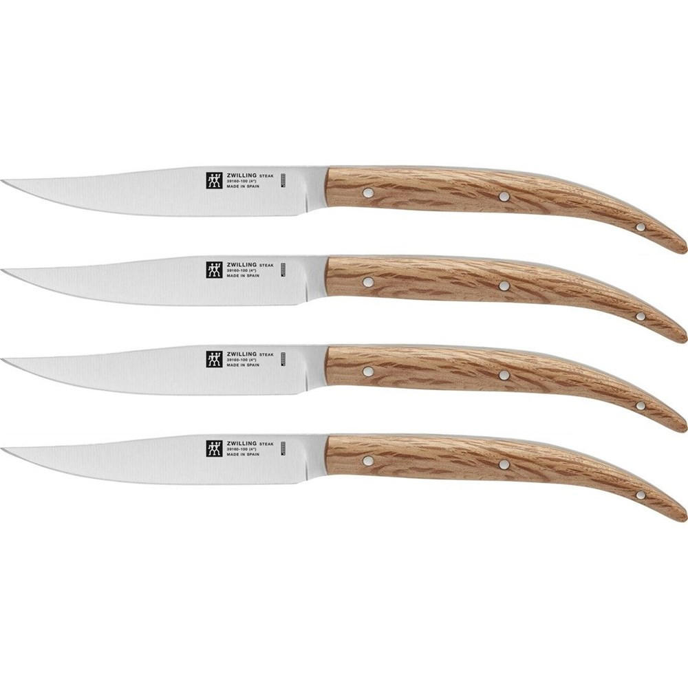 MESSERSET Silber 22/1.8/22 cm NPC391600000 - Silberfarben, Holz - Zwilling