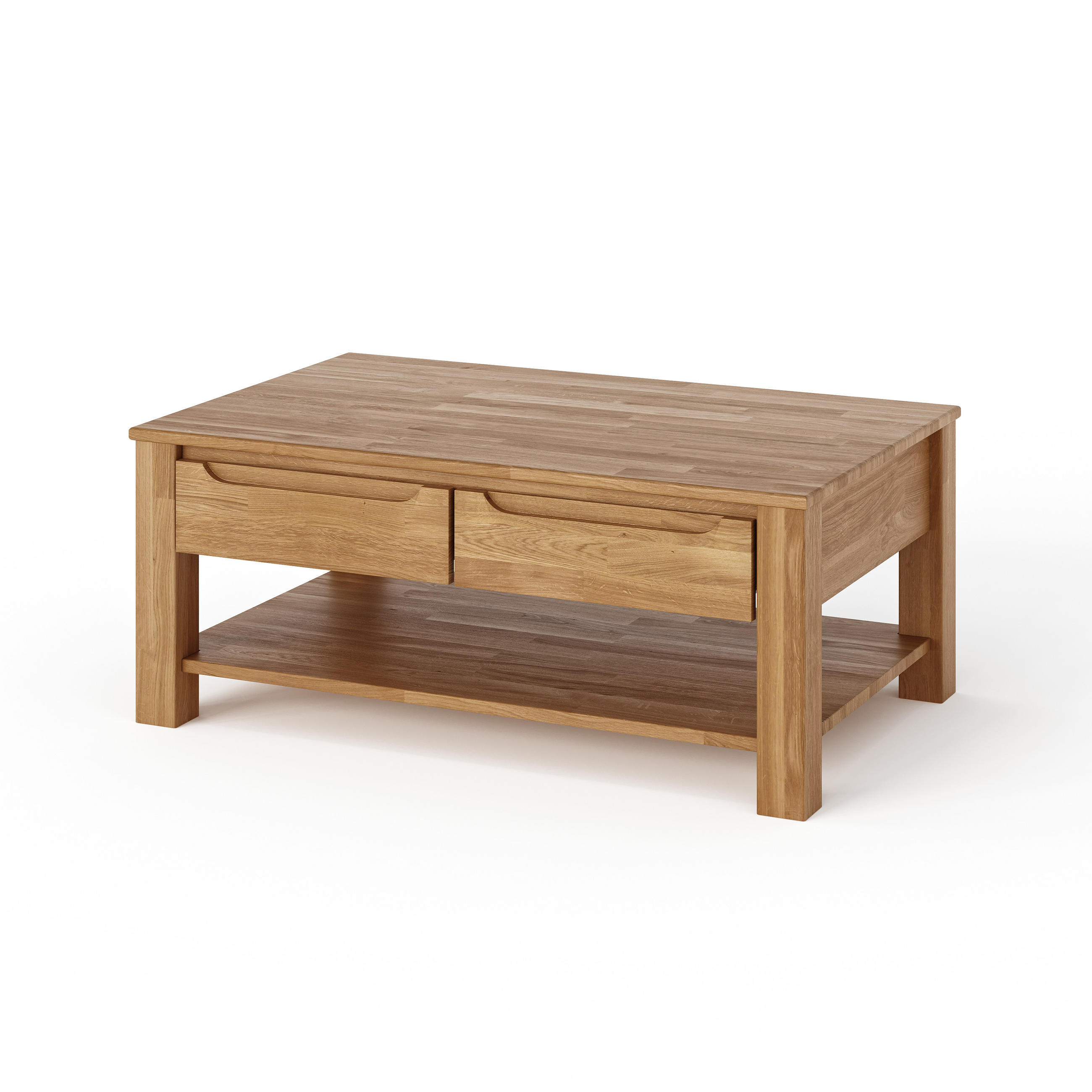 COUCHTISCH Gavle - Eichefarben, Holz (110/70/45cm) - kiki design