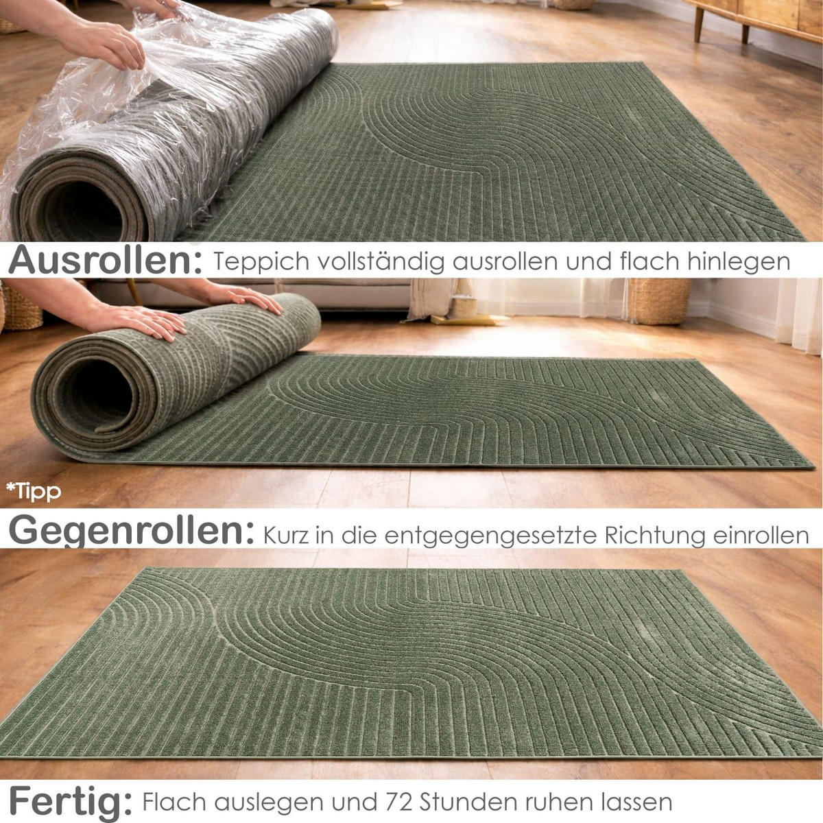 OUTDOORTEPPICH 200/200 cm Cotton 233 - Creme, Kunststoff (200/200cm) - Paco Home