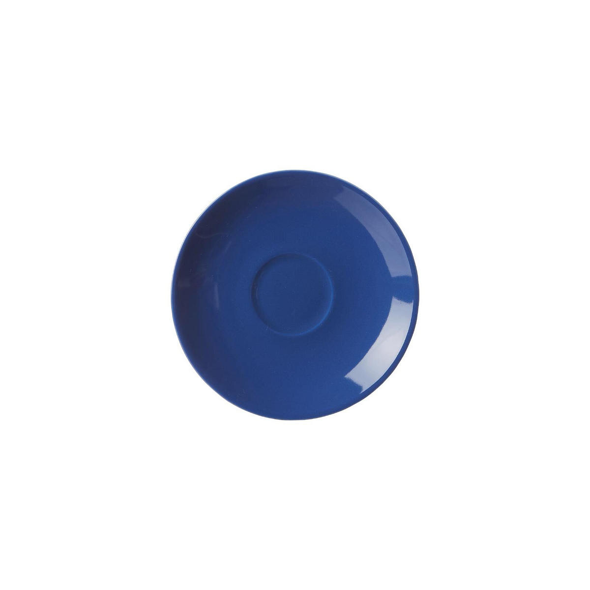 ESPRESSOTASSE MIT UNTERTASSE Doppio Indigo Blau 80 ml - Blau, Keramik (12/7/12cm) - Ritzenhoff Breker