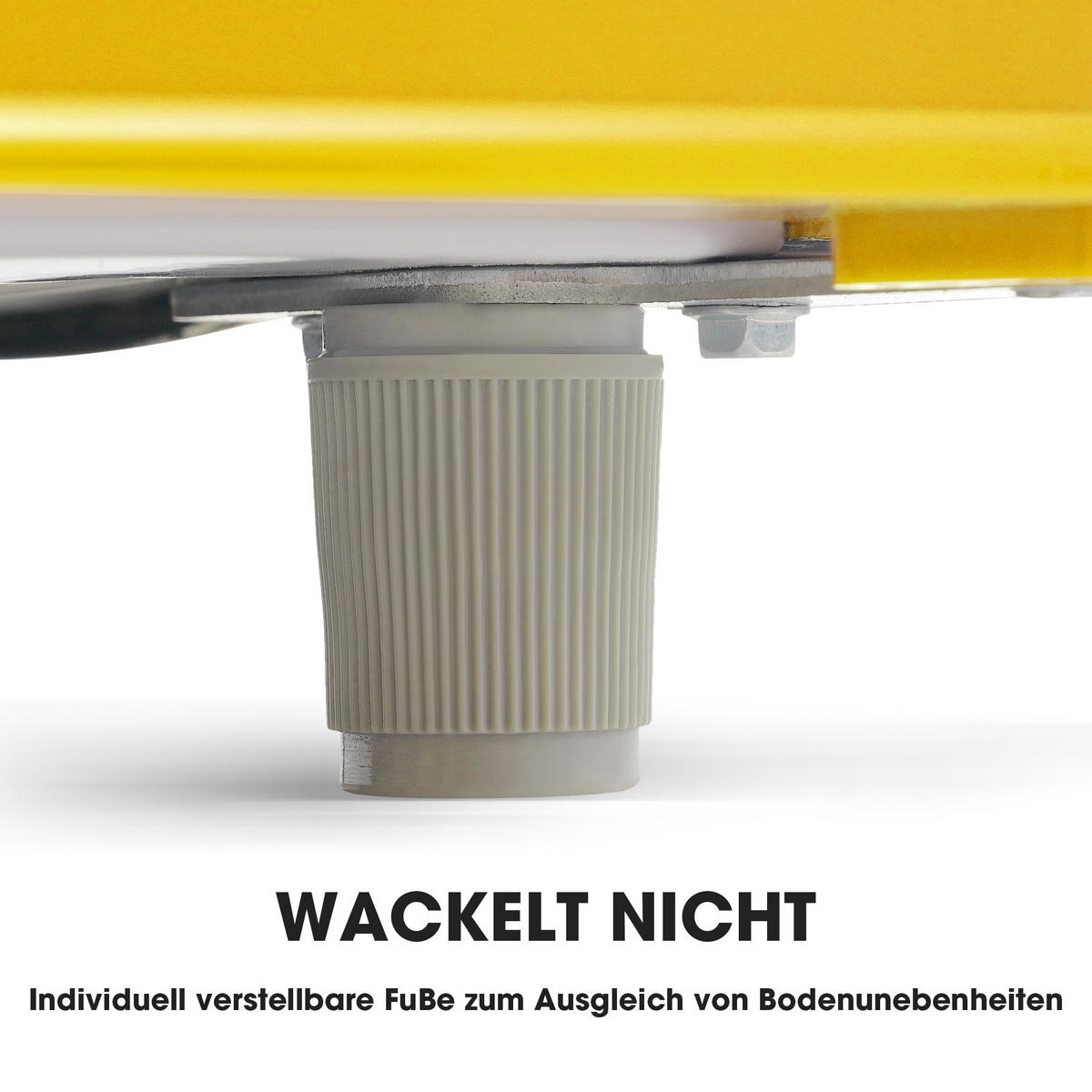 KUHLSCHRANK 46/45/91 cm Gelb 72L mit LED-Licht - Gelb, Metall (45/91/46cm) - Oxeza