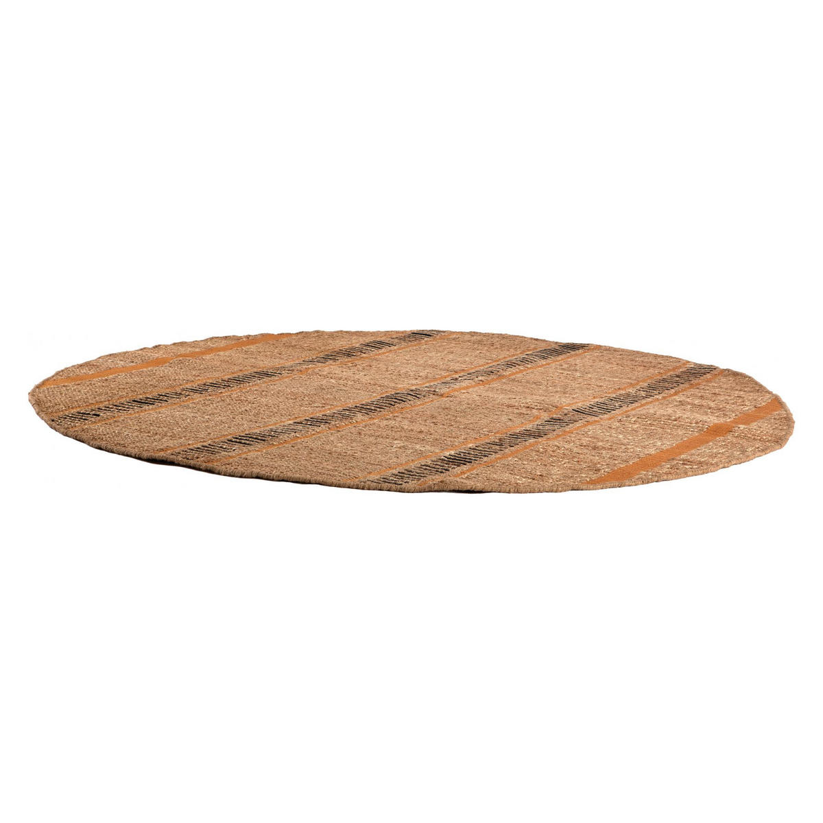TEPPICH Eden ocker diameter 160 cm - Hellbraun, Textil (160/160cm) - Vivaraise
