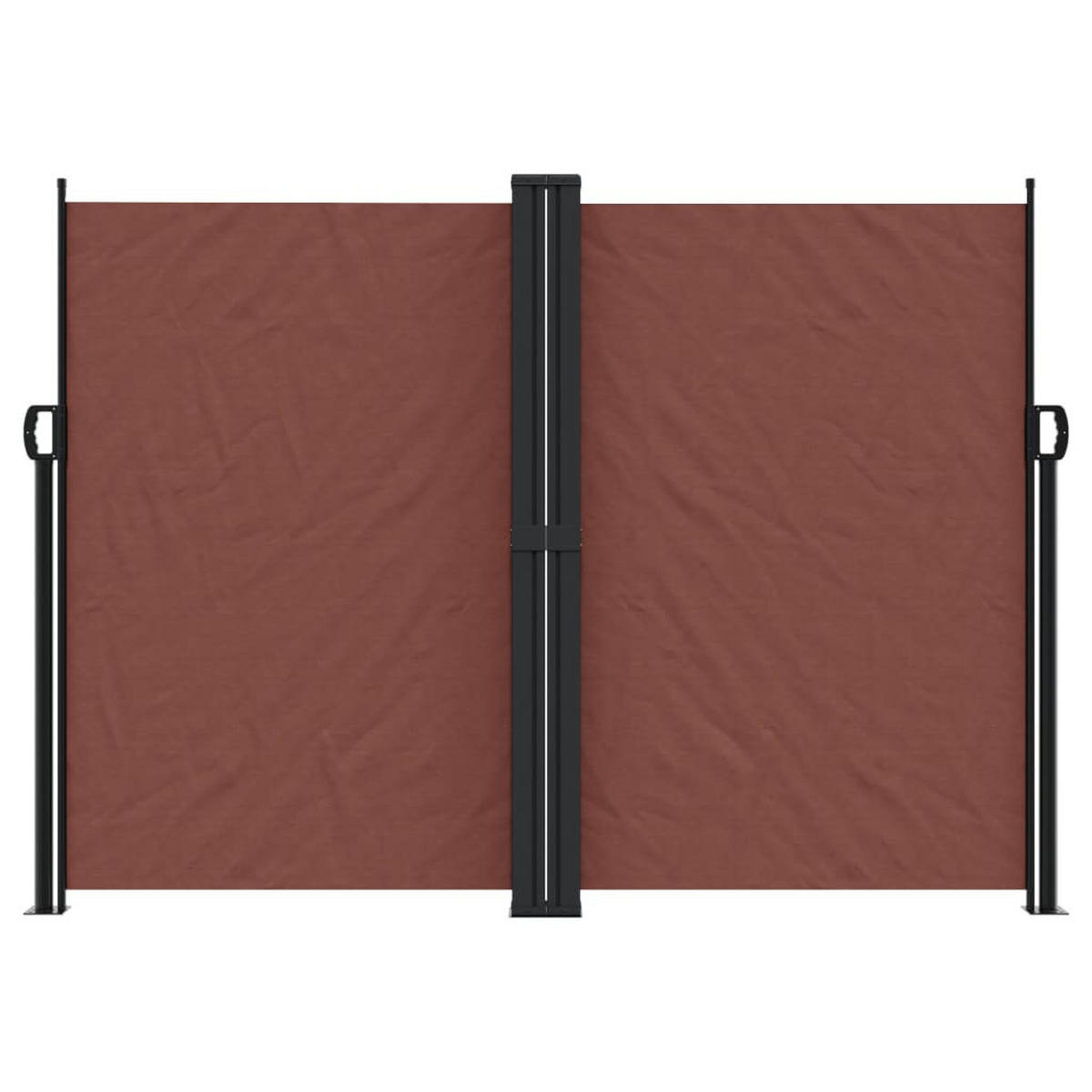 SEITENMARKISE Ausziehbar Braun 180x600 cm - Braun, Textil (600/180/600cm) - furnicato