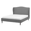 POLSTERBETT 140/200cm Grau Colmar - Grau, Textil (140/200cm) - Beliani