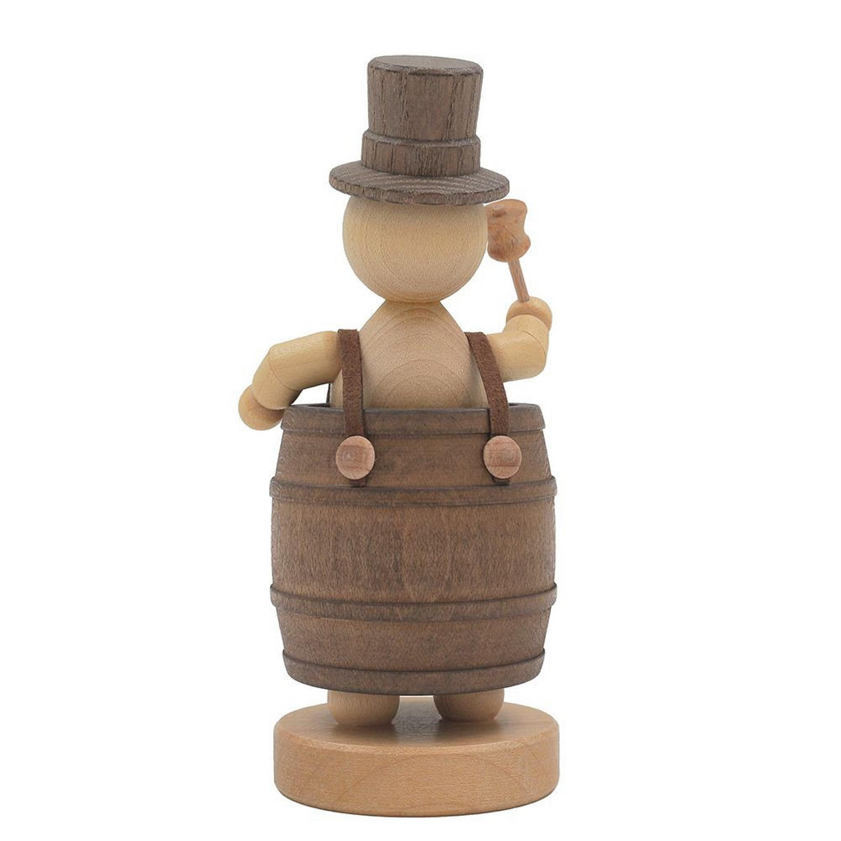 HOLZFIGUR Schneemann Apres Ski 12 cm - Multicolor, Holz (5/12/0.1cm)