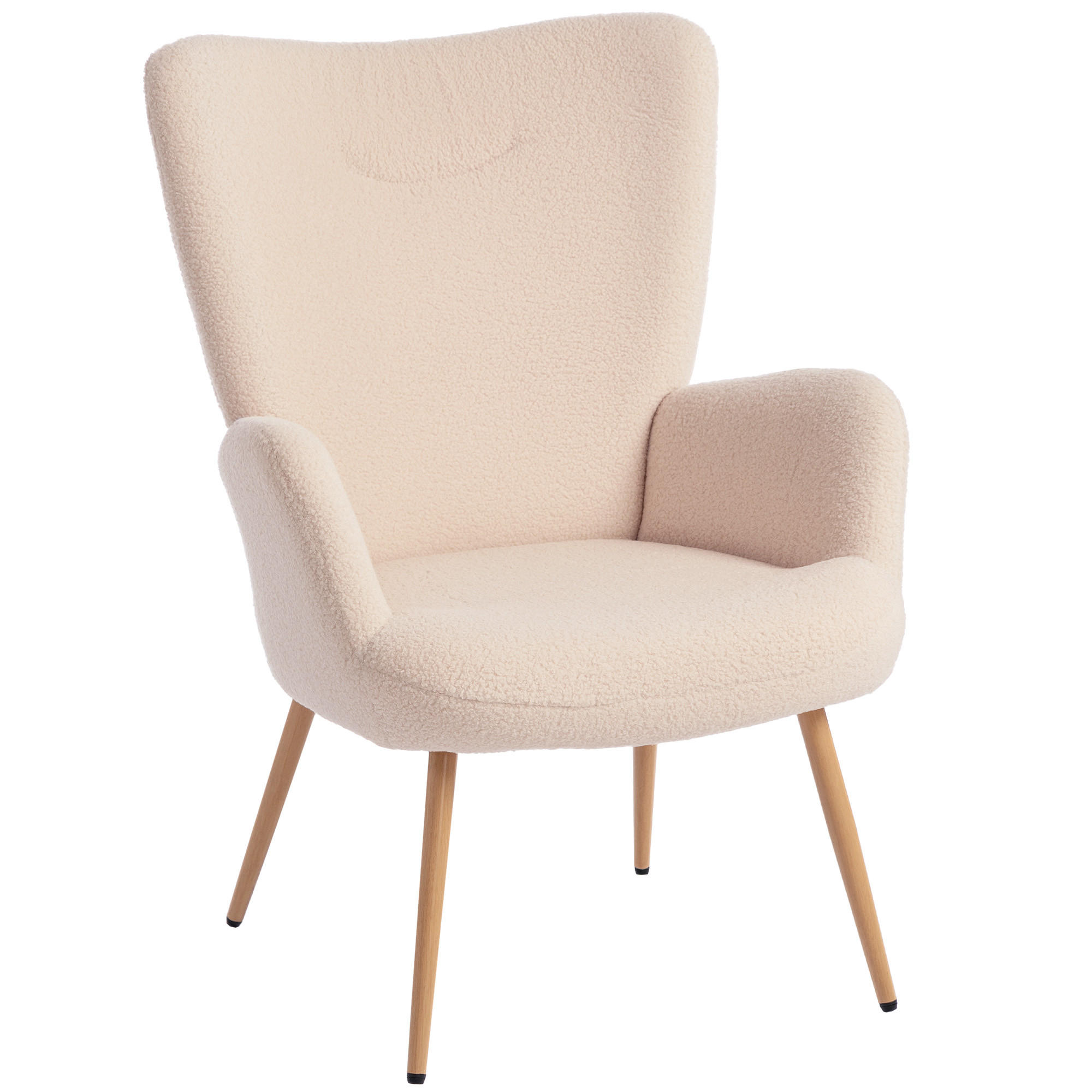 SESSEL PANG-T8K4M2 Beige - Beige, Metall (71/97.5/74cm) - PANGIVO