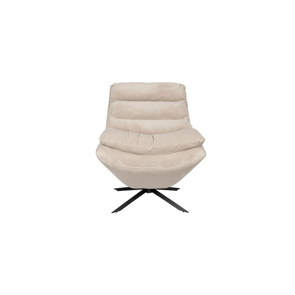 SESSEL Vince Beige - Beige, Textil (69/82/81cm) - Dutchbone