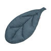 BANK-SITZKISSEN FarbTon Chenille-Haptik nordlicht-blau 59/28 cm - Blau, Textil (59/28/5cm) - beties Heimtextil