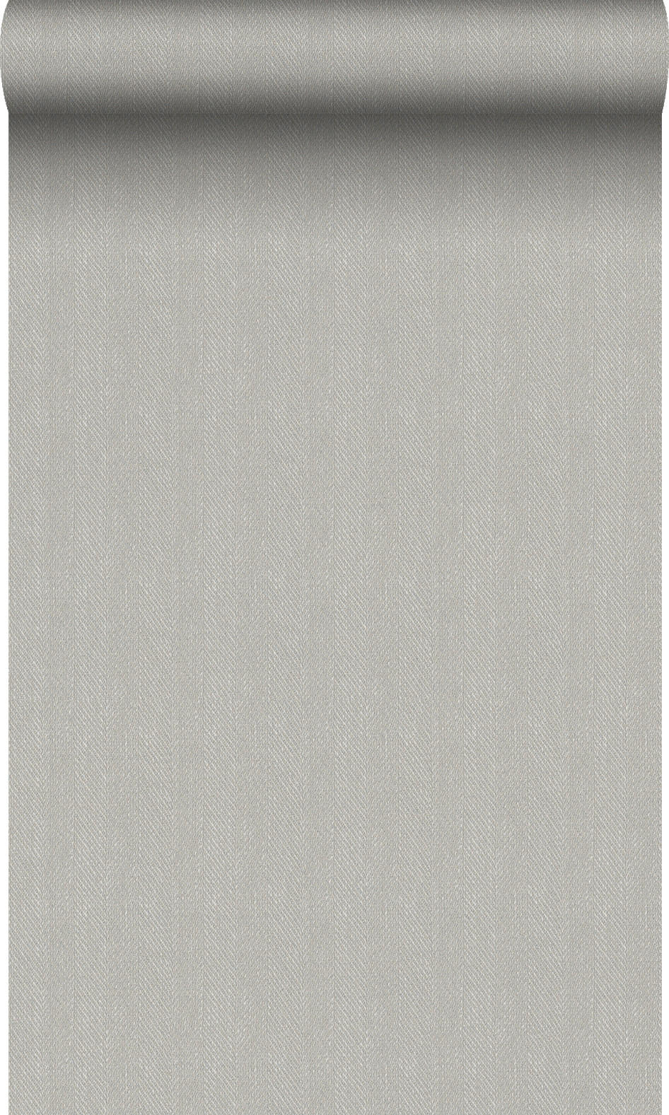 TAPETE Fischgrätmuster 53 cm x 10.05 m - Grau, Papier (53/1000cm) - Origin Wallcoverings