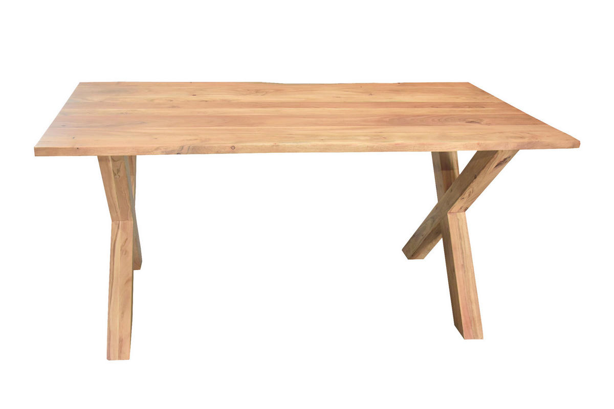 ESSTISCH MURCIA - Beige/Naturfarben, Holz (80/140/77cm) - SAM