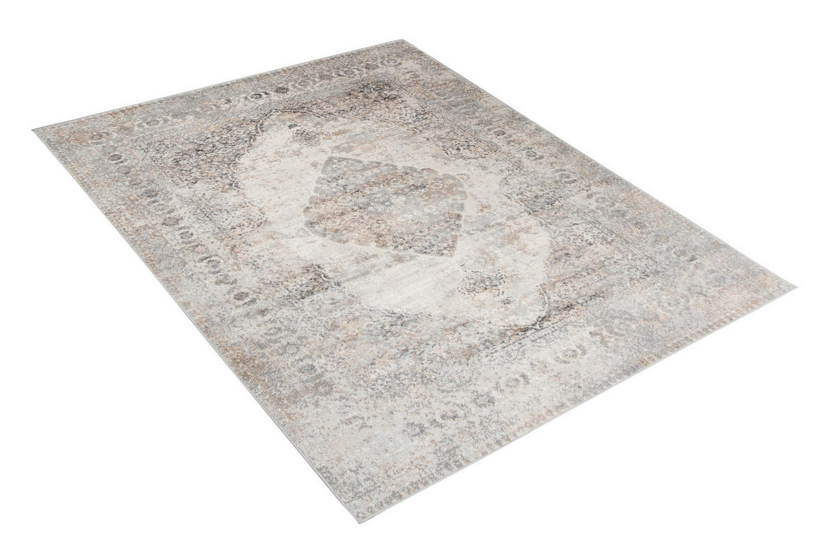 TEPPICH VALLEY Hellgrau 120/170 cm - Hellgrau, Textil (120/170cm) - Tapiso